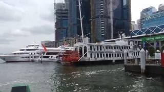 Sydney  Public Transport  Parramatta River Cat F3 to Circular Quay 2016 01 09 [upl. by The]