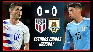 ⚽ ESTADOS UNIDOS 0 URUGUAY 0 ANALISIS COMPLETO DEL PARTIDO AMISTOSO PREPARACIÓN CATAR 2022 [upl. by Sinnard292]