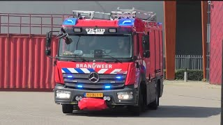 Luchthoorn Brandweer en Ambulance met spoed onderweg in Almere en Hilversum [upl. by Cam]