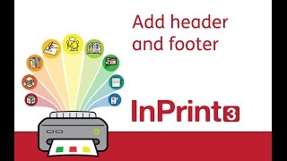 InPrint 3  Add header and footer [upl. by Ymij359]