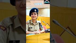 IPS Divya Tanwar maam🔥🥀 IAS entry  shorts explore viral studywithme upsc ias ips [upl. by Atsilac]