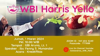 WBI Halo Sukawarna [upl. by Enyalaj]