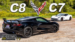 C8 vs C7 Corvette Comparison  Finally  Everyday Driver TV Season 7 [upl. by Ani]