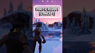 Porta Reboot van chapter 6 🤯 shorts viral fortnite fortnitebr [upl. by Ellenwad837]