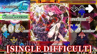 【DDR A20】 Lachryma《ReQueen’M》 SINGLE DIFFICULT 譜面確認＋クラップ [upl. by Shandie]