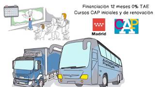 Cursos CAP en Madrid  Autoescuelas Premium [upl. by Annaehs]