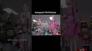 Winners Canada Christmas Pink Decorations christmas holidaydecor [upl. by Wakerly]