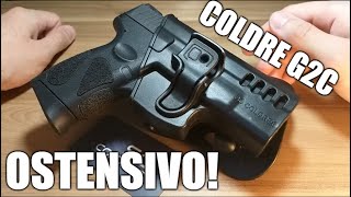 Coldre G2C Ostensivo  SÓ COLDRES  Review Completo [upl. by Namzaj409]