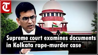 Kolkata horror A key document necessary for postmortem comes under a spotlight during SC hearing [upl. by Hui637]