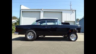 1955 Chevrolet 210 Hardtop Gasser quotSOLDquot West Coast Collector Cars [upl. by Ycinuq]