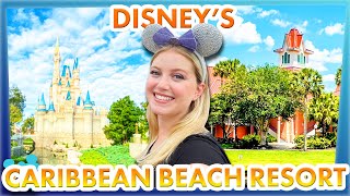 INSIDE Disney Worlds Brand New Hotel Rooms  Caribbean Beach Resort Little Mermaid Room Tour [upl. by Atteloc441]