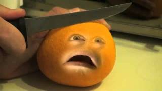 Annoying Orange Gets BLENDED360pmp4 [upl. by Gianna]