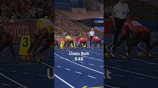 usainbolt running 958 world record  Usain Bolt running shot viralvideo fastestrunner [upl. by Vincentia152]