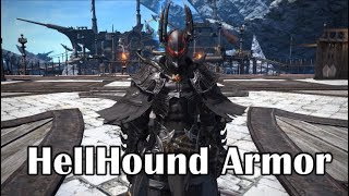 FFXIV Hellhound PvP Armor [upl. by Evan354]