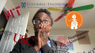 COLLEGE DECISION REACTIONS 2022 MIT Caltech Columbia and more [upl. by Mcdade867]