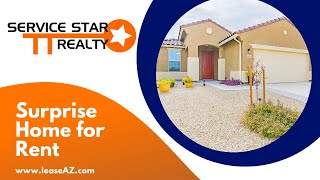 Surprise Homes for Rent 3BR2BA by Surprise Property Management AZ  Service Star Realty [upl. by Ehtyaf]