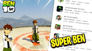 BEST Ben 10 Game Ever  Playing Funny Ben 10 games  Ben 10 games [upl. by Towroy]