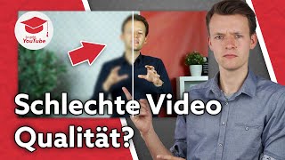 YouTube macht deine VideoQualität nach dem Upload kaputt So löst du das Problem [upl. by Akemor]