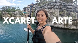 I went to Mexicos BEST AllInclusive Resort  Hotel Xcaret Arte [upl. by Sinnal660]