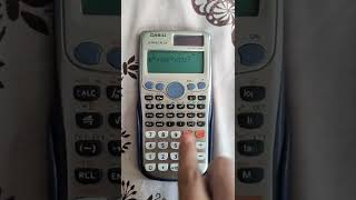 How to solve higher degree equations in casio fx991ES PLUS [upl. by Derward]