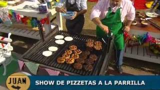 Fáciles y súper variadas Hacemos Pizzetas con tapas de empanadas a la parrilla [upl. by Ney]