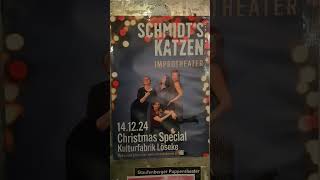 14122024 Christmas Special  Schmidts Katzen Improtheater in der KuFa hildesheim [upl. by Ainuj]