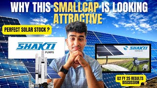 Why This SmallCap Stock Is Looking Attractive  Perfect Solar Stock   Shakti Pumps Stock Analysis [upl. by Eisinger]