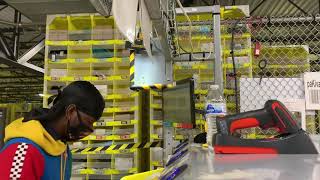 Day in the life of an amazon warehouse stower inside footage [upl. by Kenweigh]