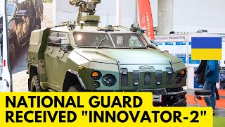 The National Guard received new Ukrainian armored vehicles quotNovator2quot [upl. by Mure87]