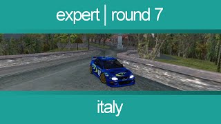 Colin McRae Rally 20  Expert Championship Round 7 Italy [upl. by Tai151]