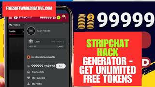 Stripchat Hack Generator 2024 Get Unlimited Free Tokens Pc Android amp Ios [upl. by Ahsenat]