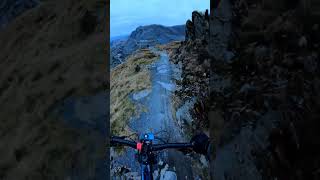 First time at Antur Stiniog Black Powder Trail  mtb anturstiniog mountainbike downhill [upl. by Aushoj]