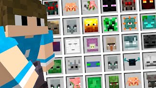 Minecraft mas todos os blocos dropam mobs [upl. by Lasonde208]