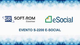 ESocial Evento S2200 [upl. by Curr]