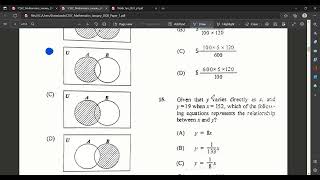 CSEC Mathematics January 20192020 Paper 1 Solutions [upl. by Imac699]