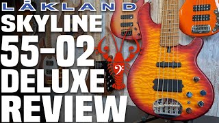 Lakland Skyline 5502 Deluxe  New Spec For 2022 Same Great Bass  LowEndLobster Review [upl. by Jessi283]