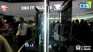 CES 2012  LG TV OLED 3D 55quot [upl. by Einahpit]