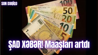 ŞAD XƏBƏR Maaşları artdı [upl. by Netnerb]