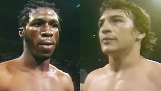 GREAT FIGHT Livingstone Bramble vs Ray Mancini 1 Full Highlight TKO HD [upl. by Reifinnej]