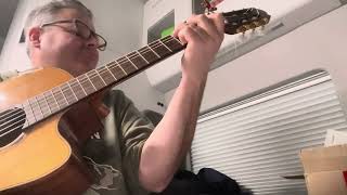 Fairytale of New York a classical guitar tribute to Shane MacGowan [upl. by Rramaj]