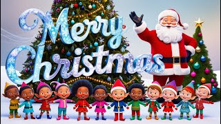 Jingle Bells We wish you a Merry Christmas and More Xmas Song For Kids 🎅🎶 I Carols song with Santa [upl. by Alexia]