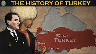 THE HISTORY OF TURKEY in 10 minutes [upl. by Etteuqal495]