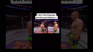 conor vs silver ufc funny mma conormcgregor [upl. by Ribble]