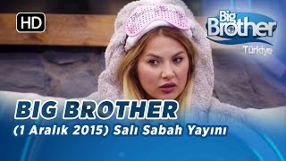 Big Brother Türkiye  4 Bölüm  1 Aralık 2015  Salı  Sabah Yayını [upl. by Rustie]