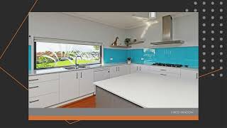 Transform Your Kitchen With Window Splashbacks  Youll be Amazed [upl. by Inaja450]