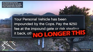 How to get Impounded Car BACK in GTA Online [upl. by Horten456]