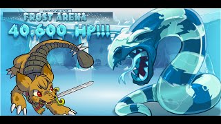 Neopets Battledome  1P Snowager  Mighty Difficulty Hard 40600 HP [upl. by Stier409]