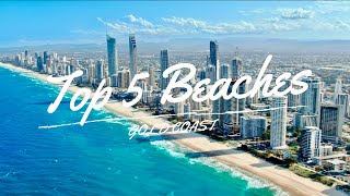 THE BEST BEACHES ON THE GOLD COAST  AUSTRALIA 4K [upl. by Cecilla]