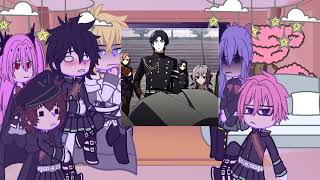 Past seraph of the end react pt 1  mikaela and yuichiro  starshum  kinda lazy  gacha  mikayuu [upl. by Eibreh]