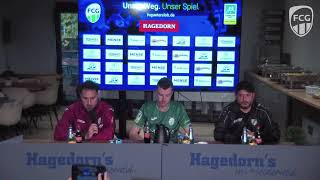 Pressekonferenz vom RegionalligaSpiel FC Gütersloh  SV Rödinghausen [upl. by Koball681]